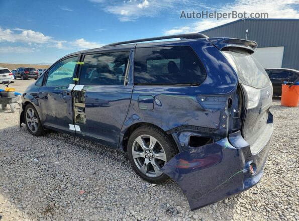 5TDXZ3DC2JS926568 2018 TOYOTA SIENNA Charcoal Հետևի ձախ