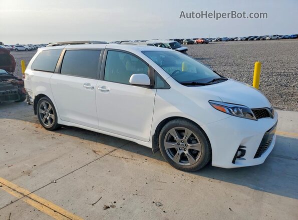5TDXZ3DC2JS927882 2018 TOYOTA SIENNA White წინა მარჯვენა
