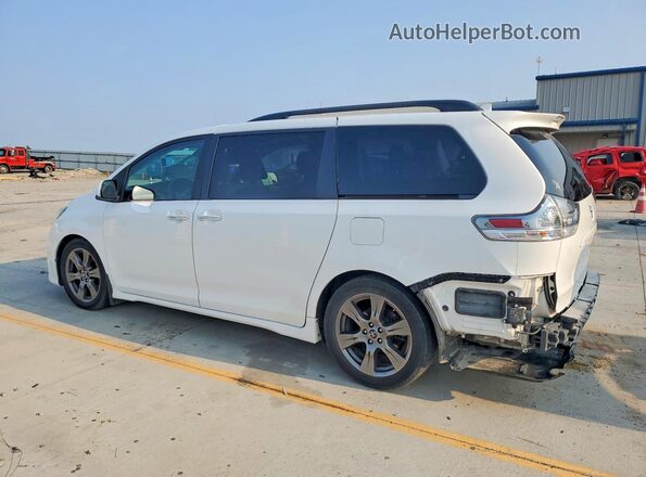 5TDXZ3DC2JS927882 2018 TOYOTA SIENNA White უკანა მარცხენა