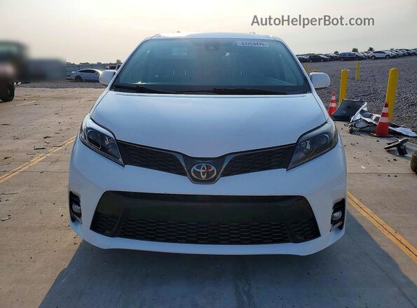 5TDXZ3DC2JS927882 2018 TOYOTA SIENNA White წინა ხედი