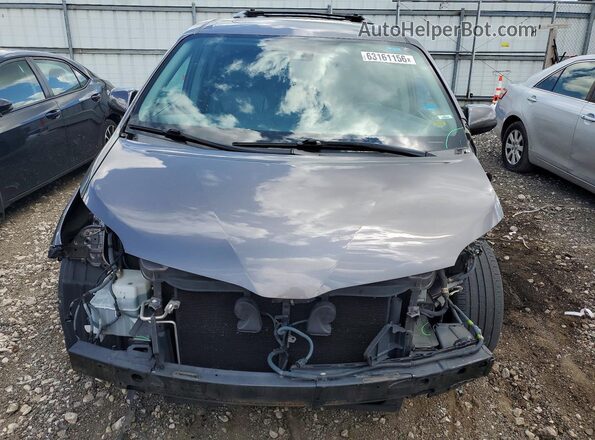 5TDXZ3DC2JS932290 2018 TOYOTA SIENNA Charcoal წინა ხედი