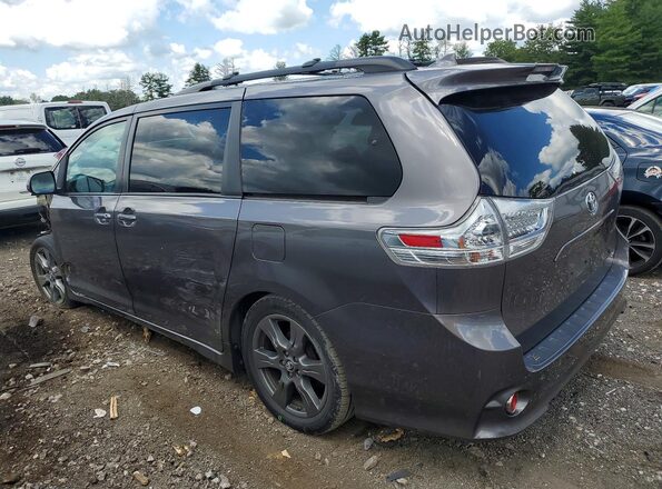 5TDXZ3DC2JS932290 2018 TOYOTA SIENNA Charcoal უკანა მარცხენა