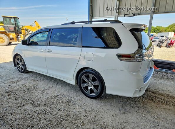 5TDXZ3DC3HS838123 2017 TOYOTA SIENNA White Հետևի աջ