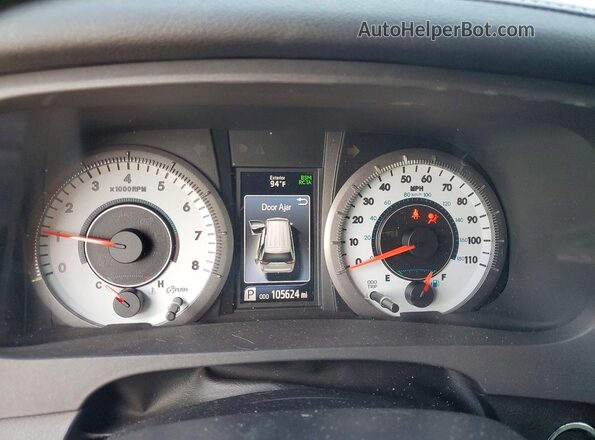 5TDXZ3DC3JS924151 2018 TOYOTA SIENNA Blue Widok zestawu wskaźników