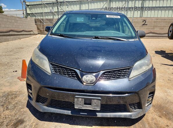5TDXZ3DC6JS925763 2018 TOYOTA SIENNA Черный Вид спереди