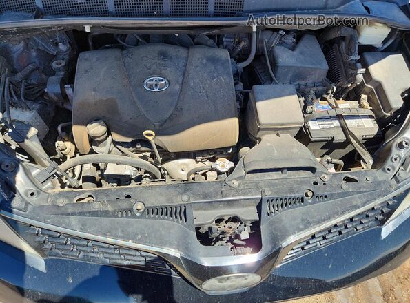 5TDXZ3DC6JS925763 2018 TOYOTA SIENNA Черный Вид подкапотного пространства