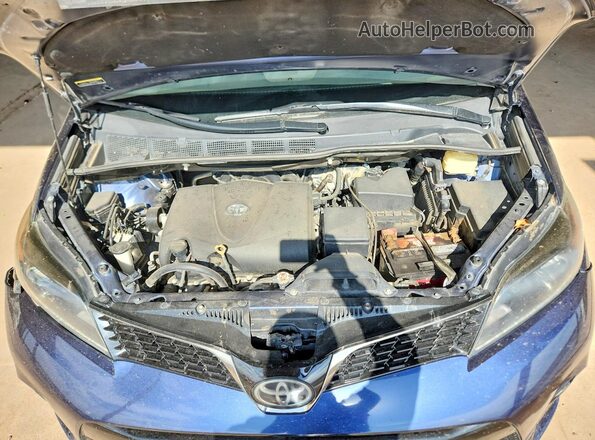 5TDXZ3DC6JS944975 2018 TOYOTA SIENNA Blue Շարժիչի բաժամունքի տեսք