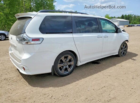 5TDXZ3DC7LS052284 2020 TOYOTA SIENNA White უკანა მარჯვენა