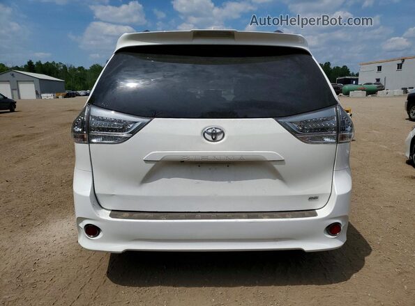 5TDXZ3DC7LS052284 2020 TOYOTA SIENNA White უკანა ხედი