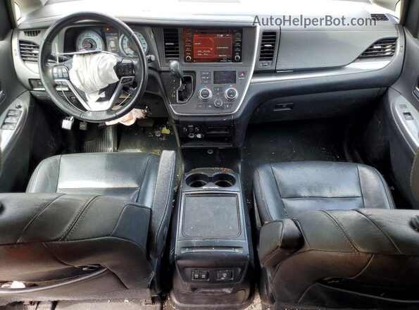5TDXZ3DC7LS052284 2020 TOYOTA SIENNA White წინა პანელის ხედი