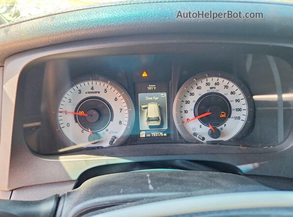 5TDXZ3DC9HS770295 2017 TOYOTA SIENNA Красный Вид щитка приборов