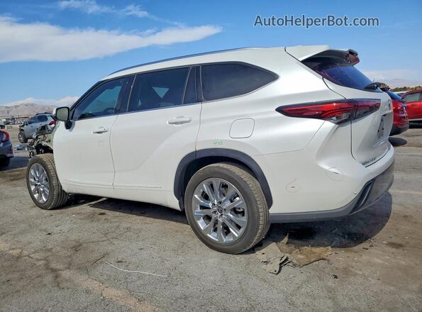 5TDYARAH4PS522887 2023 TOYOTA HIGHLANDER White Tył lewy