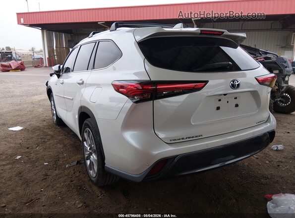 5TDYARAH6LS003009 2020 TOYOTA HIGHLANDER White Задня ліва чверть
