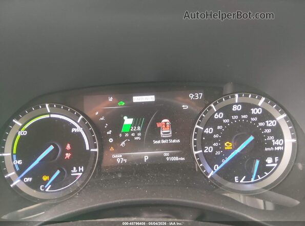 5TDYARAH6LS003009 2020 TOYOTA HIGHLANDER White Вид задніх сидінь