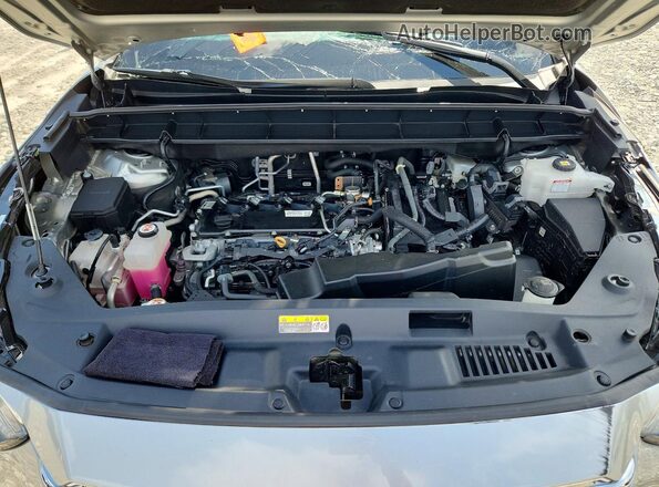 5TDYARAHXPS522439 2023 TOYOTA HIGHLANDER Silver ძრავის განყოფილების ხედი