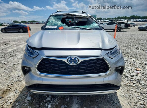 5TDYARAHXPS522439 2023 TOYOTA HIGHLANDER Silver წინა ხედი