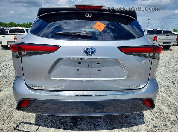 5TDYARAHXPS522439 2023 TOYOTA HIGHLANDER Silver უკანა ხედი
