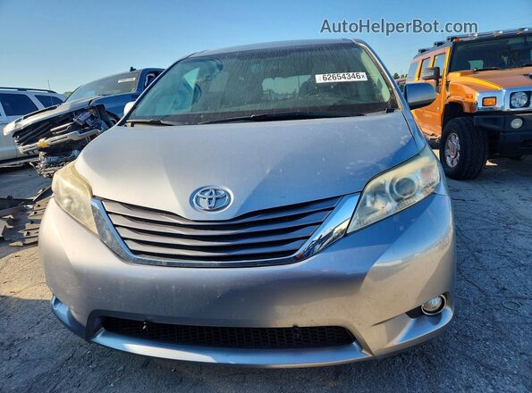 5TDYK3DC0GS761329 2016 TOYOTA SIENNA Серебряный Вид спереди