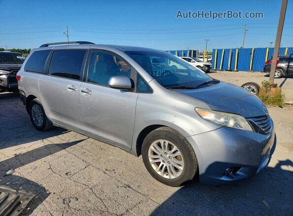 5TDYK3DC0GS761329 2016 TOYOTA SIENNA Серебряный Передняя правая четверть