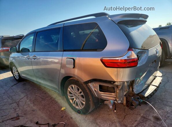 5TDYK3DC0GS761329 2016 TOYOTA SIENNA Серебряный Задняя левая четверть