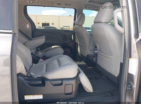 5TDYK3DC2GS746993 2016 TOYOTA SIENNA Gray Вид наклейки з VIN-кодом