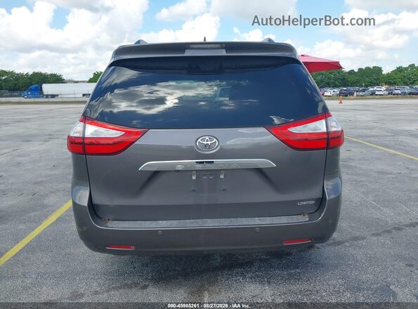 5TDYK3DC2GS746993 2016 TOYOTA SIENNA Gray 