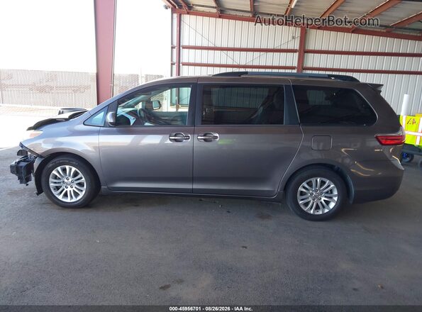 5TDYK3DC2GS749439 2016 TOYOTA SIENNA Gray 