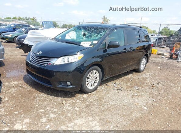 5TDYK3DC3GS711220 2016 TOYOTA SIENNA Black Front left