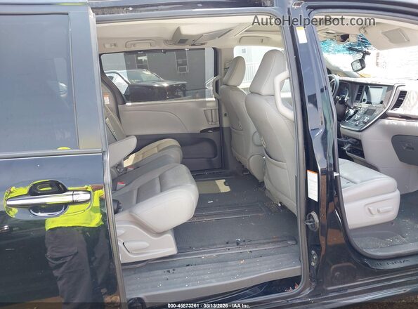 5TDYK3DC3GS711220 2016 TOYOTA SIENNA Black VIN sticker view