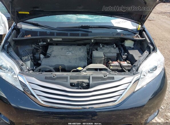 5TDYK3DC3GS711220 2016 TOYOTA SIENNA Black Rear view