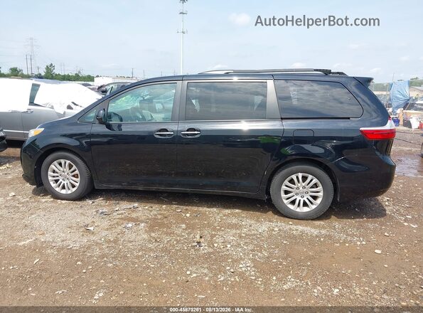 5TDYK3DC3GS711220 2016 TOYOTA SIENNA Black 360 interior view