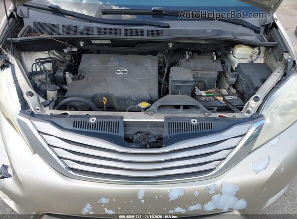5TDYK3DC3GS759347 2016 TOYOTA SIENNA Beige Հետևի տեսք