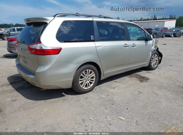 5TDYK3DC3GS759347 2016 TOYOTA SIENNA Beige Հետևի աջ