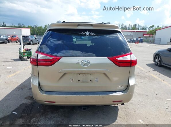 5TDYK3DC3GS759347 2016 TOYOTA SIENNA Beige 