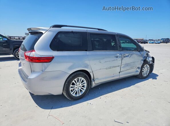 5TDYK3DC3GS762491 2016 TOYOTA SIENNA Silver Trasero derecho