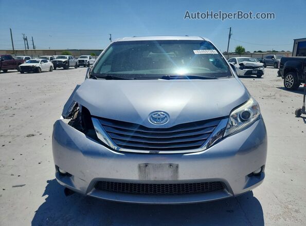 5TDYK3DC3GS762491 2016 TOYOTA SIENNA Silver Vista frontal