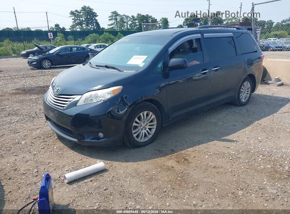5TDYK3DC6GS693005 2016 TOYOTA SIENNA Черный Передняя левая четверть