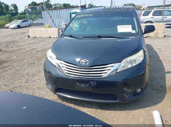 5TDYK3DC6GS693005 2016 TOYOTA SIENNA Черный Вид щитка приборов
