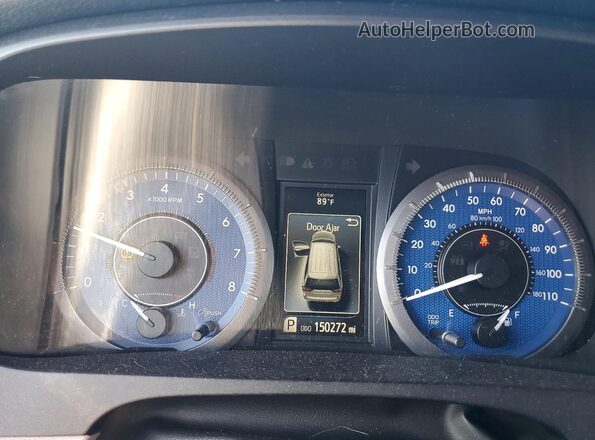 5TDYK3DC6GS701913 2016 TOYOTA SIENNA Silver Widok zestawu wskaźników