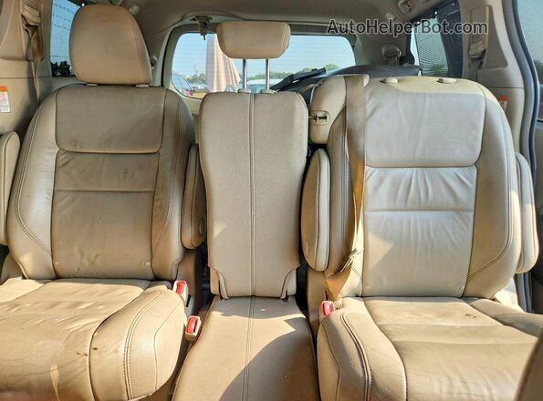 5TDYK3DC6GS702513 2016 TOYOTA SIENNA Желто-коричневый Вид задних сидений