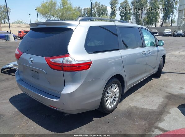 5TDYK3DC7GS728537 2016 TOYOTA SIENNA Silver Rear right
