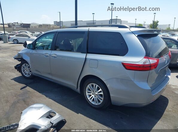 5TDYK3DC7GS728537 2016 TOYOTA SIENNA Silver Rear left