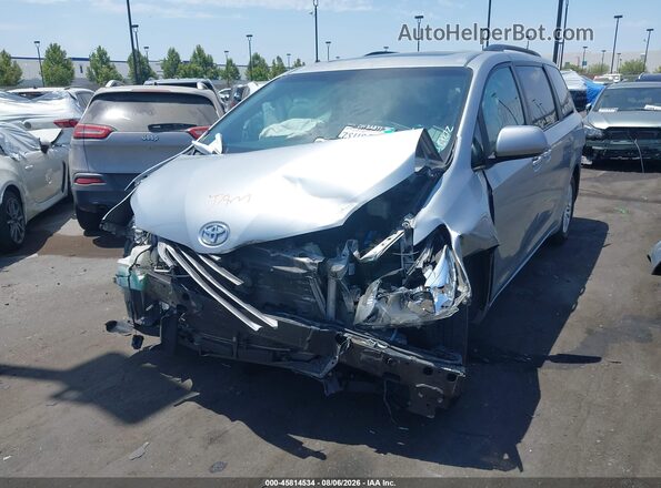 5TDYK3DC7GS728537 2016 TOYOTA SIENNA Silver Front view
