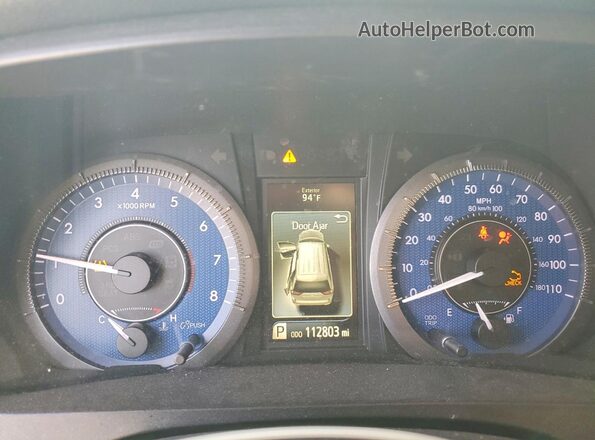 5TDYK3DC7GS756208 2016 TOYOTA SIENNA Бордовый Вид щитка приборов