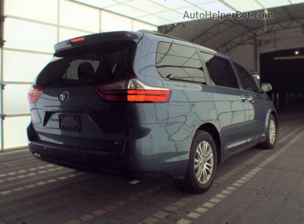 5TDYK3DC7GS758654 2016 TOYOTA SIENNA Синий Передняя правая четверть