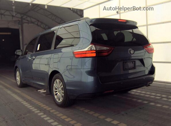 5TDYK3DC7GS758654 2016 TOYOTA SIENNA Синий Задняя правая четверть
