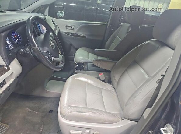 5TDYK3DC7GS758654 2016 TOYOTA SIENNA Синий Вид спереди