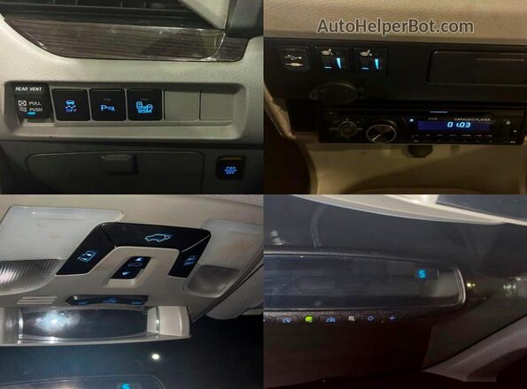 5TDYK3DC7GS758654 2016 TOYOTA SIENNA Синий Вид подкапотного пространства