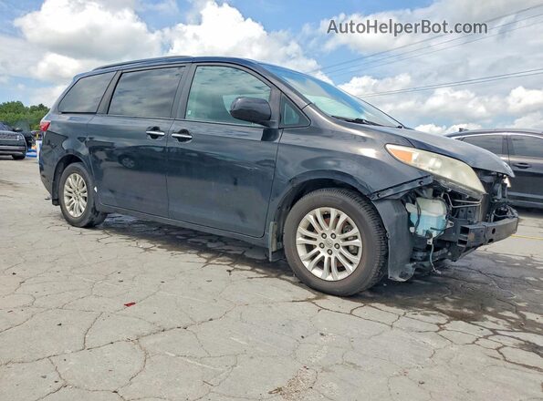 5TDYK3DC8GS696911 2016 TOYOTA SIENNA Черный Передняя правая четверть