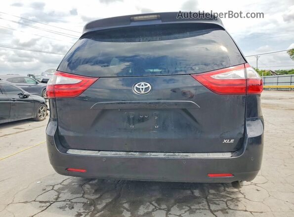 5TDYK3DC8GS696911 2016 TOYOTA SIENNA Черный Вид сзади